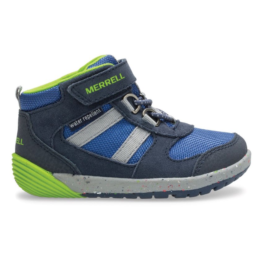 Tenis Merrell Bare Steps Ridge Jr Hiker Niños MX.I.JFP